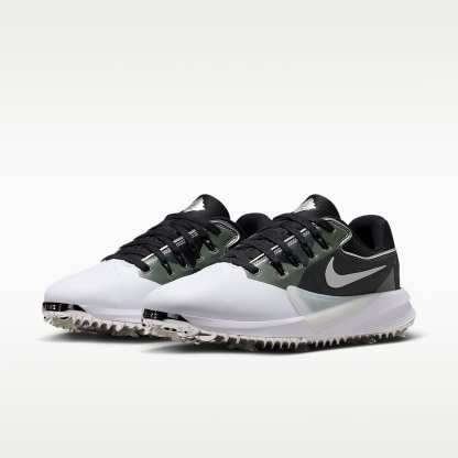 Nike Victory Pro 4 Golfschuh – Weiß/Metallic Silver/Fir/Schwarz