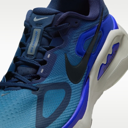 Nike Structure Plus Straßenlaufschuh (Herren) – Midnight Navy/Smokey Blue/Racer Blue/Schwarz