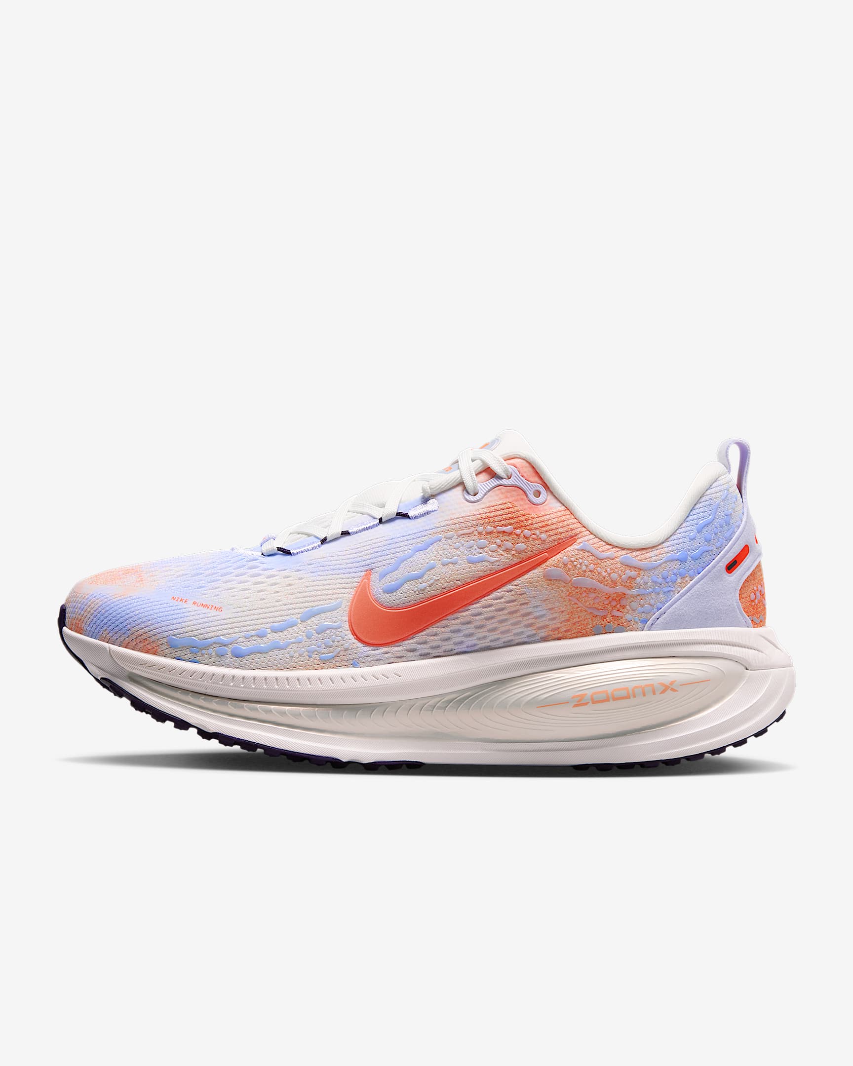 Nike Vomero 18 Straßenlaufschuh (Damen) – Palest Purple/Sunset Haze/Summit White/Hyper Crimson