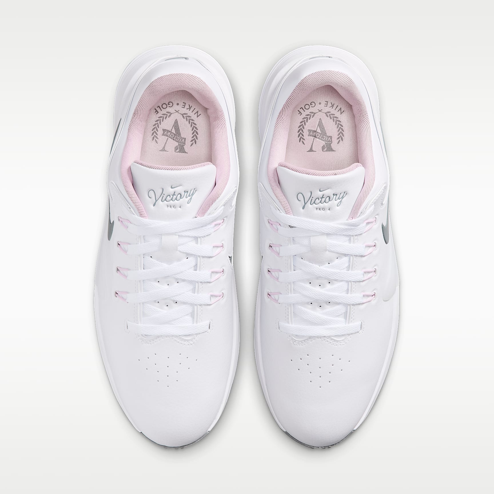 Nike Victory Pro 4 Golfschuh – Weiß/Weiß/Bleached Lilac/Cool Grey