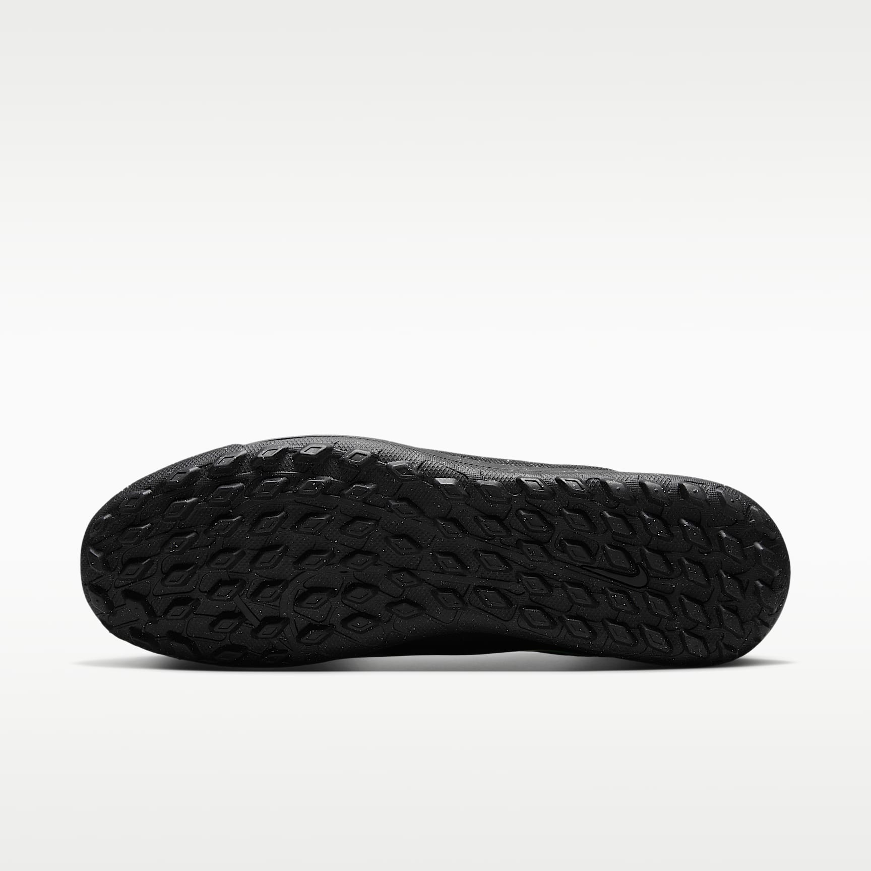 Nike Mercurial Superfly 11 Club High-Top-Fußballschuh für Turf – Schwarz/Schwarz/Illusion Green