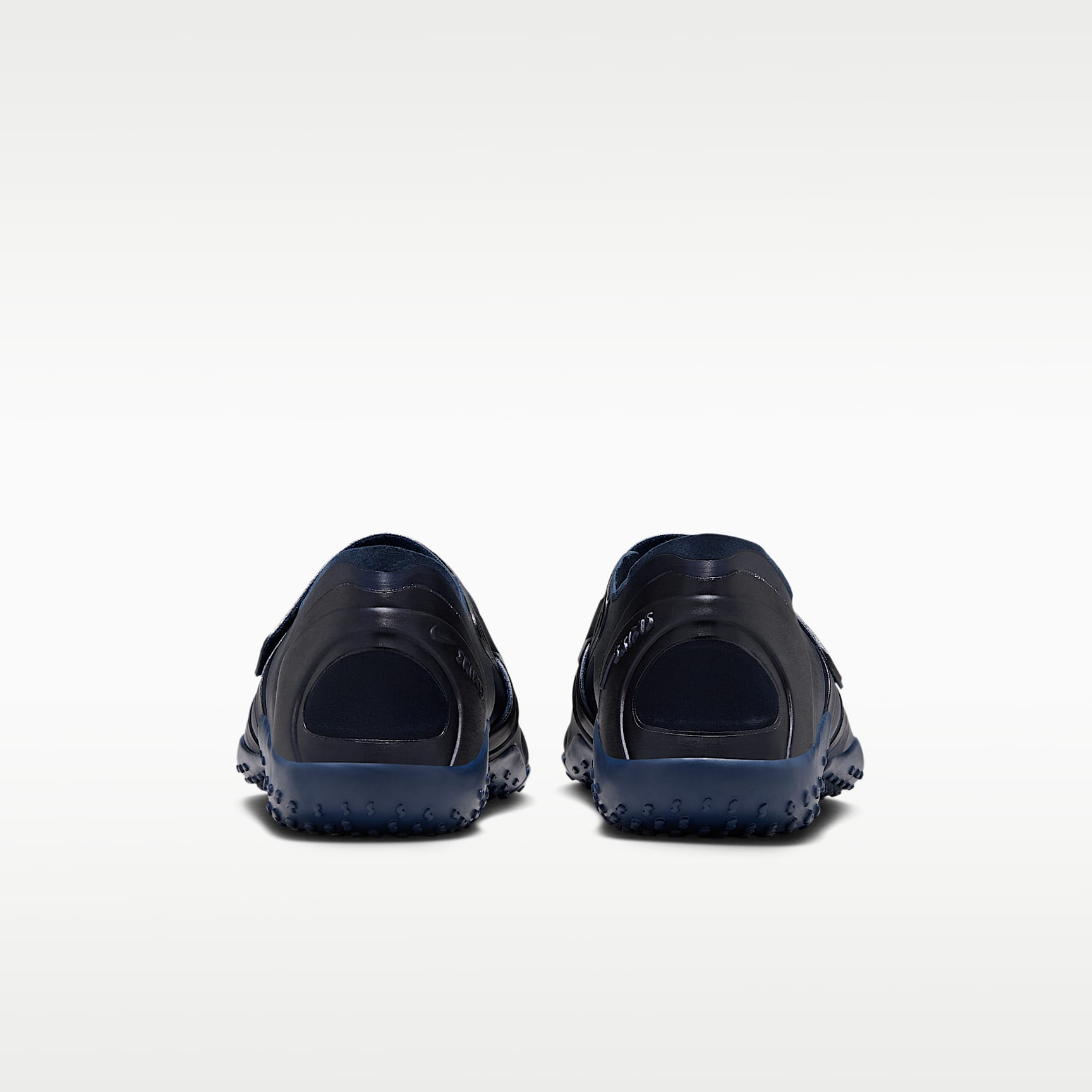 NikeSKIMS Rift Satin Schuh (Damen) – Marineblau/NSKM Obsidian/Obsidian