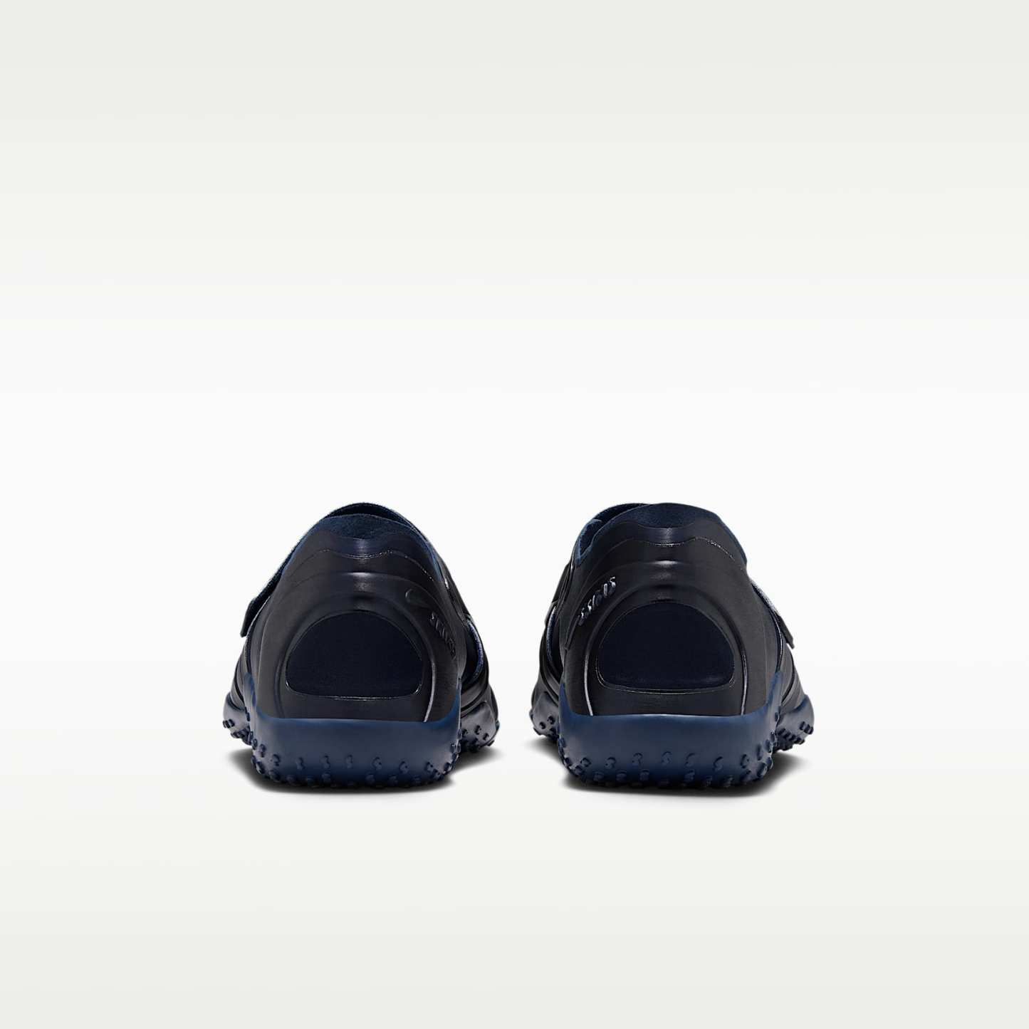 NikeSKIMS Rift Satin Schuh (Damen) – Marineblau/NSKM Obsidian/Obsidian