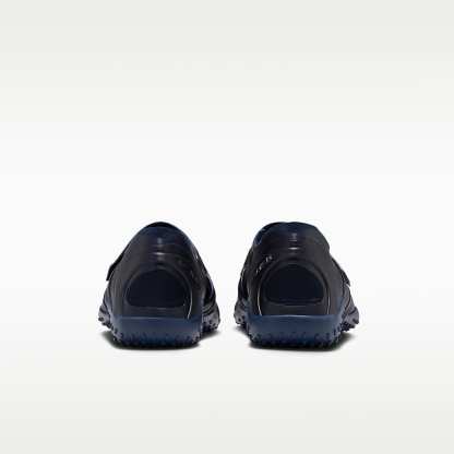 NikeSKIMS Rift Satin Schuh (Damen) – Marineblau/NSKM Obsidian/Obsidian