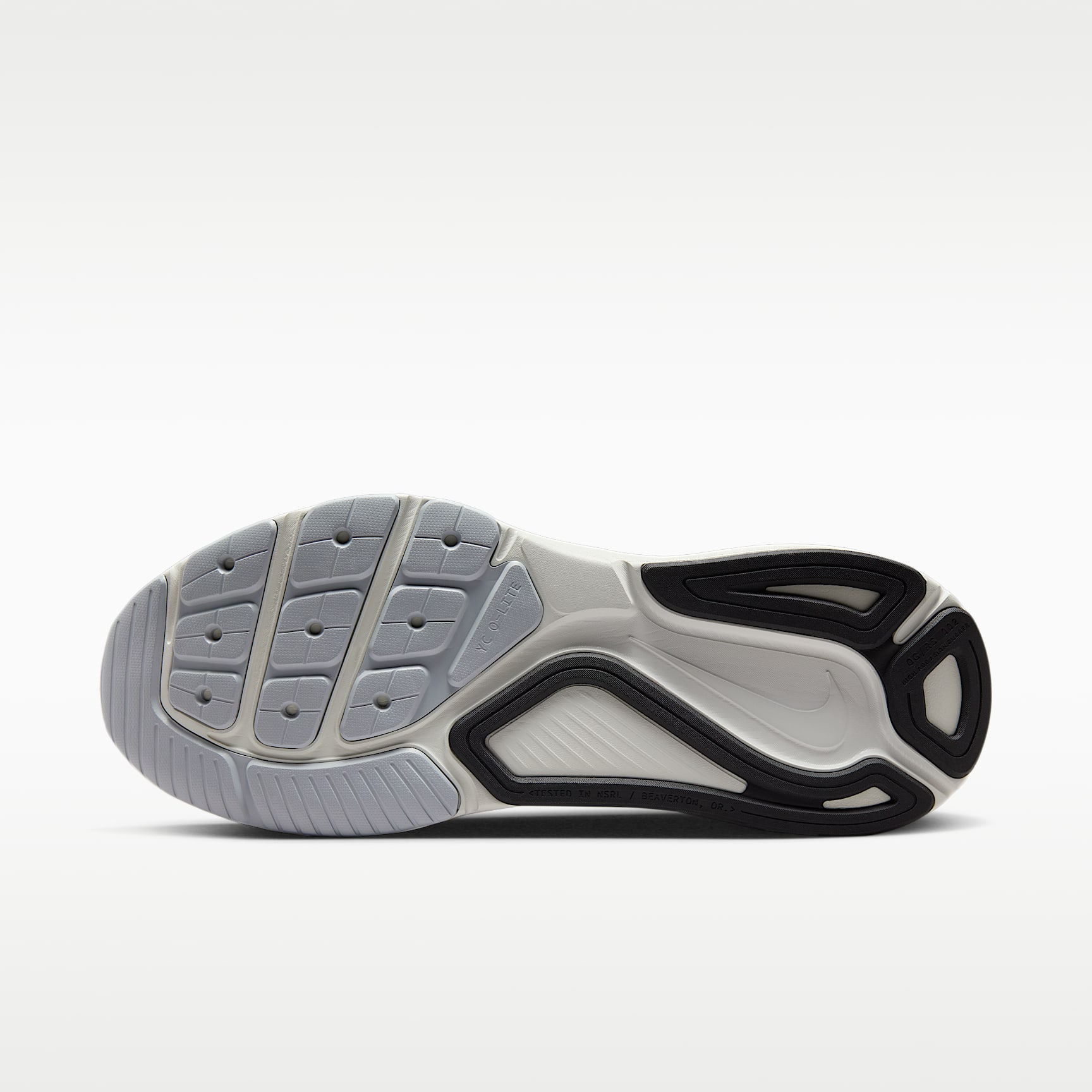 Nike Structure 26 Straßenlaufschuh (Herren) – Weiß/Bright Crimson/Photon Dust/Schwarz