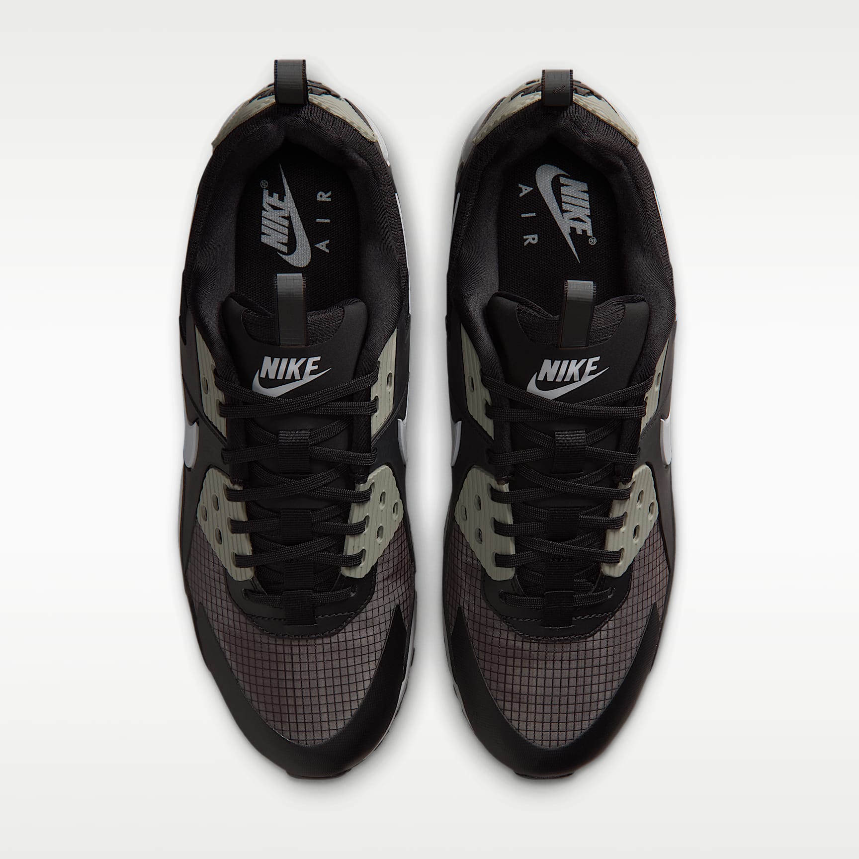 Nike Air Max 90 Drift Schuh (Herren) – Schwarz/Dark Stucco/Reflect Silver/Wolf Grey