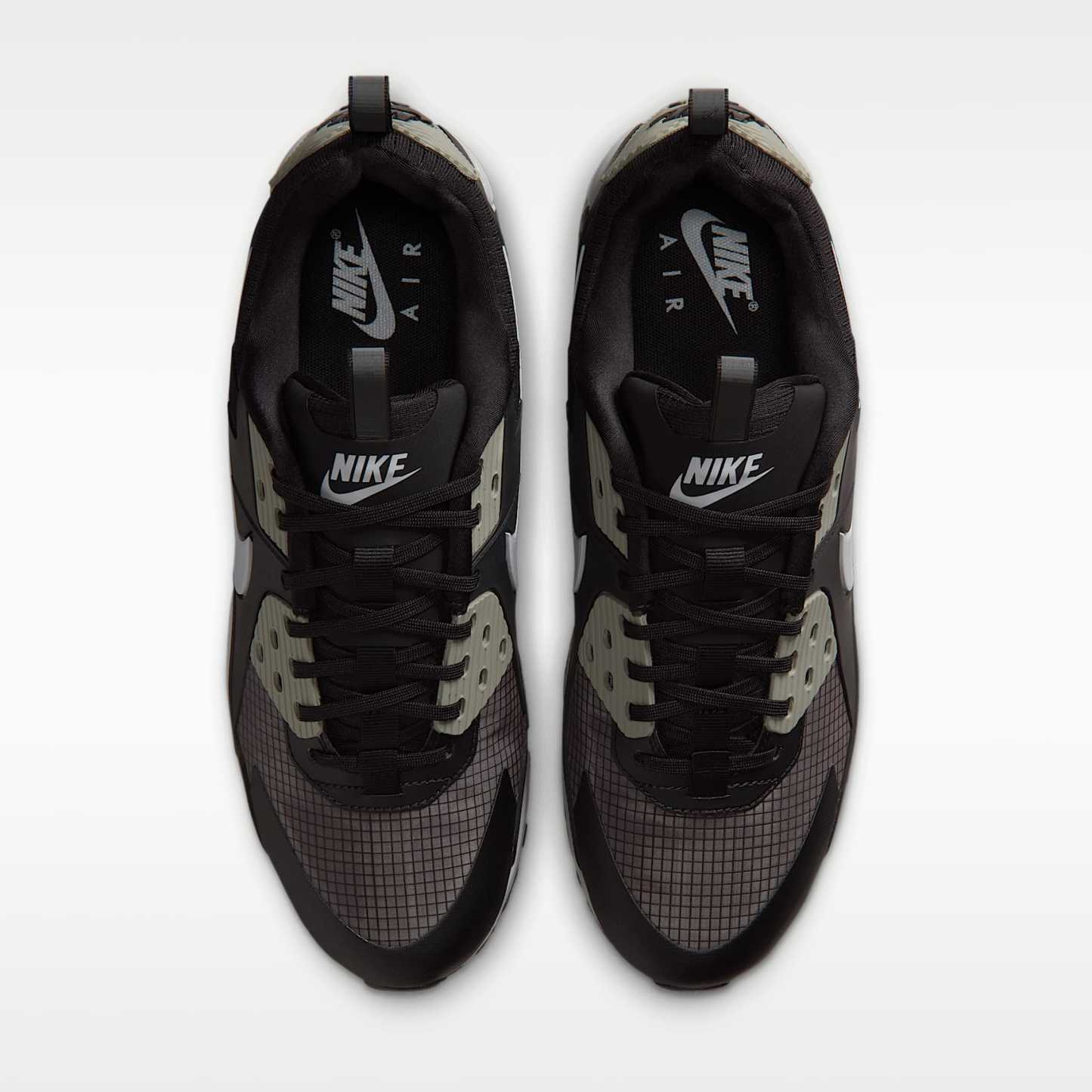 Nike Air Max 90 Drift Schuh (Herren) – Schwarz/Dark Stucco/Reflect Silver/Wolf Grey