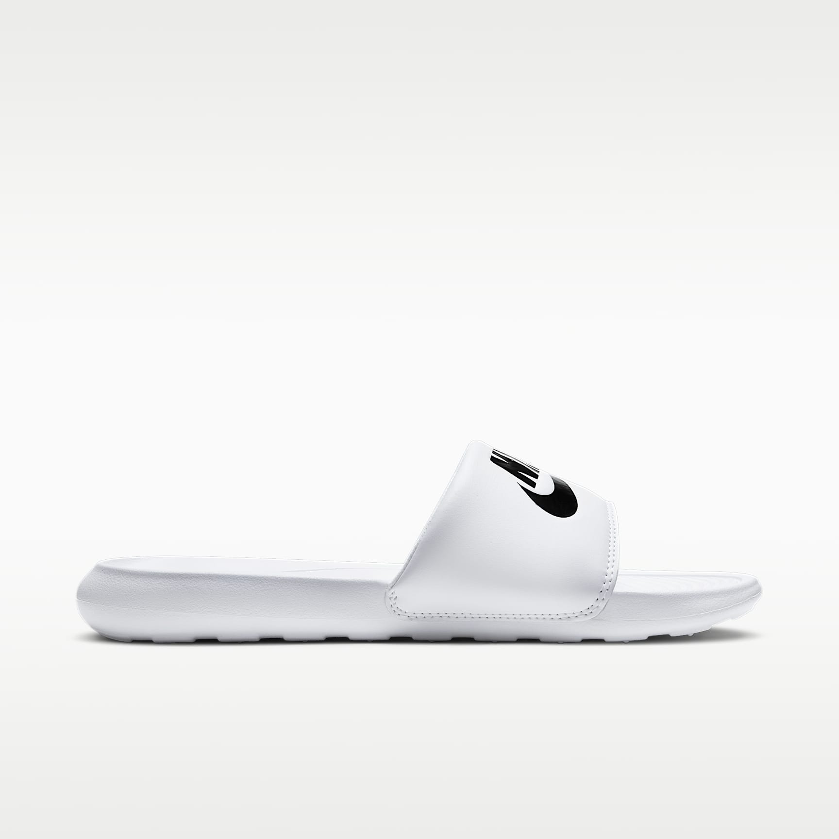 Nike Victori One Damen-Badeslipper – Weiß/Weiß/Schwarz
