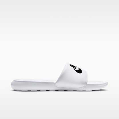 Nike Victori One Damen-Badeslipper – Weiß/Weiß/Schwarz