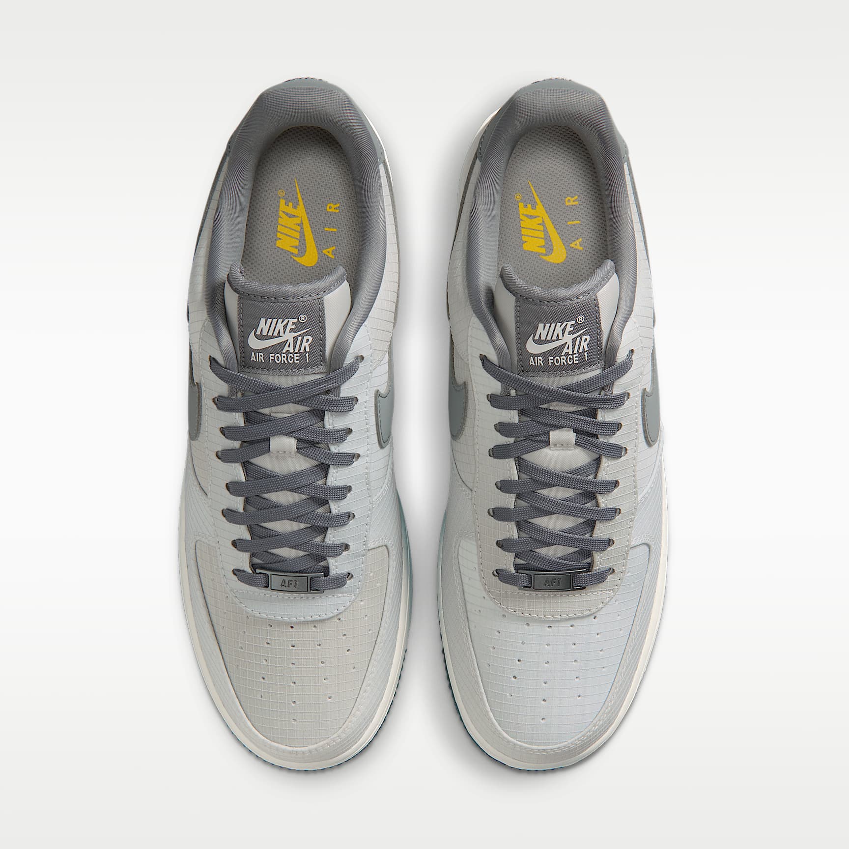 Nike Air Force 1 ’07 LX Vibram Herrenschuhe – Summit White/Light Bone/Speed Yellow/Smoke Grey