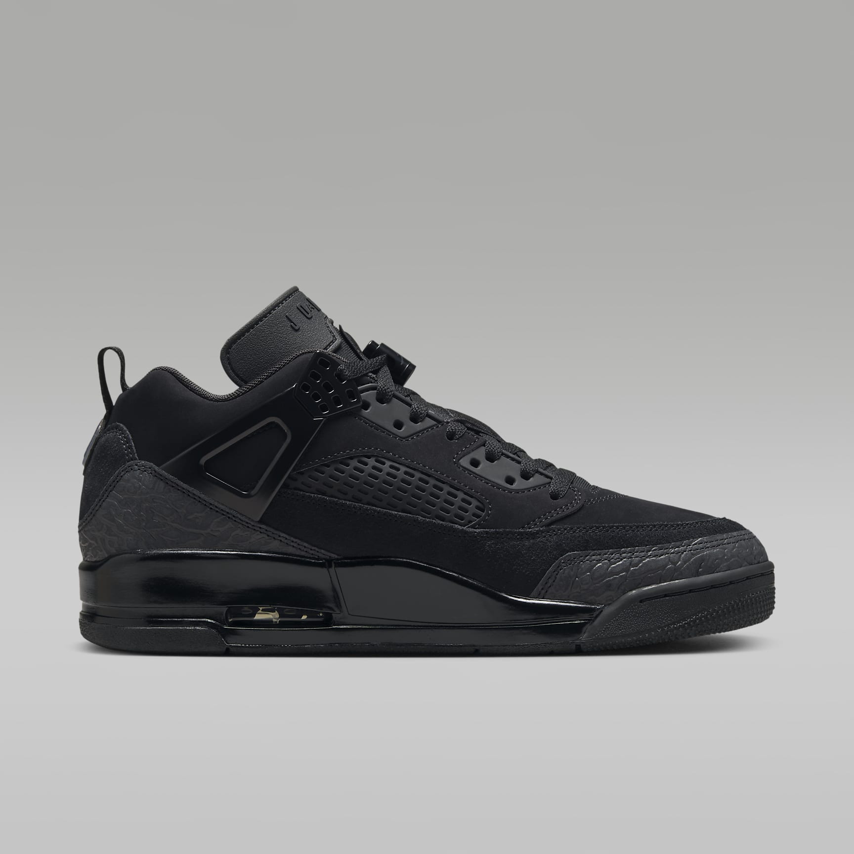 Jordan Spizike Low Herrenschuh – Schwarz/Anthracite/Schwarz