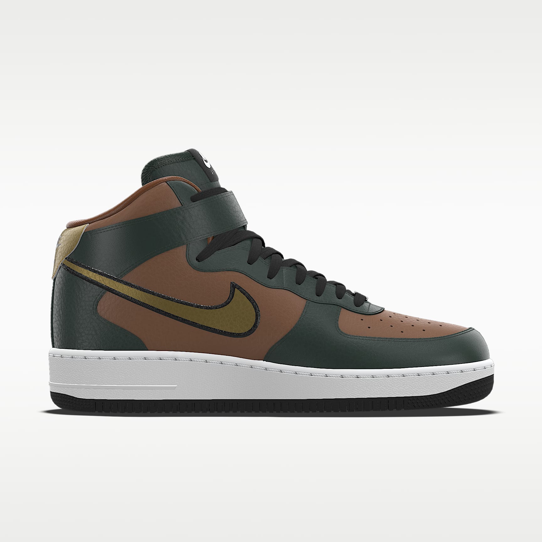 Nike Air Force 1 Mid By You personalisierbarer Herrenschuh – Multi-Color/Multi-Color/Multi-Color [9731071236]