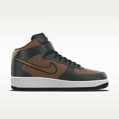 Nike Air Force 1 Mid By You personalisierbarer Herrenschuh – Multi-Color/Multi-Color/Multi-Color [9731071236]