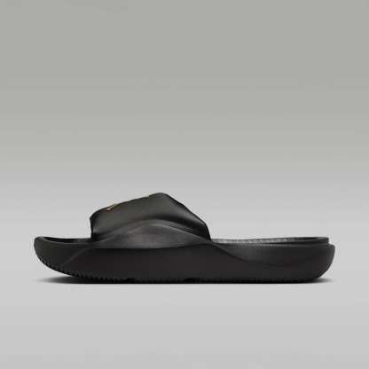 Jordan Franchise Slides – Schwarz/Metallic Gold