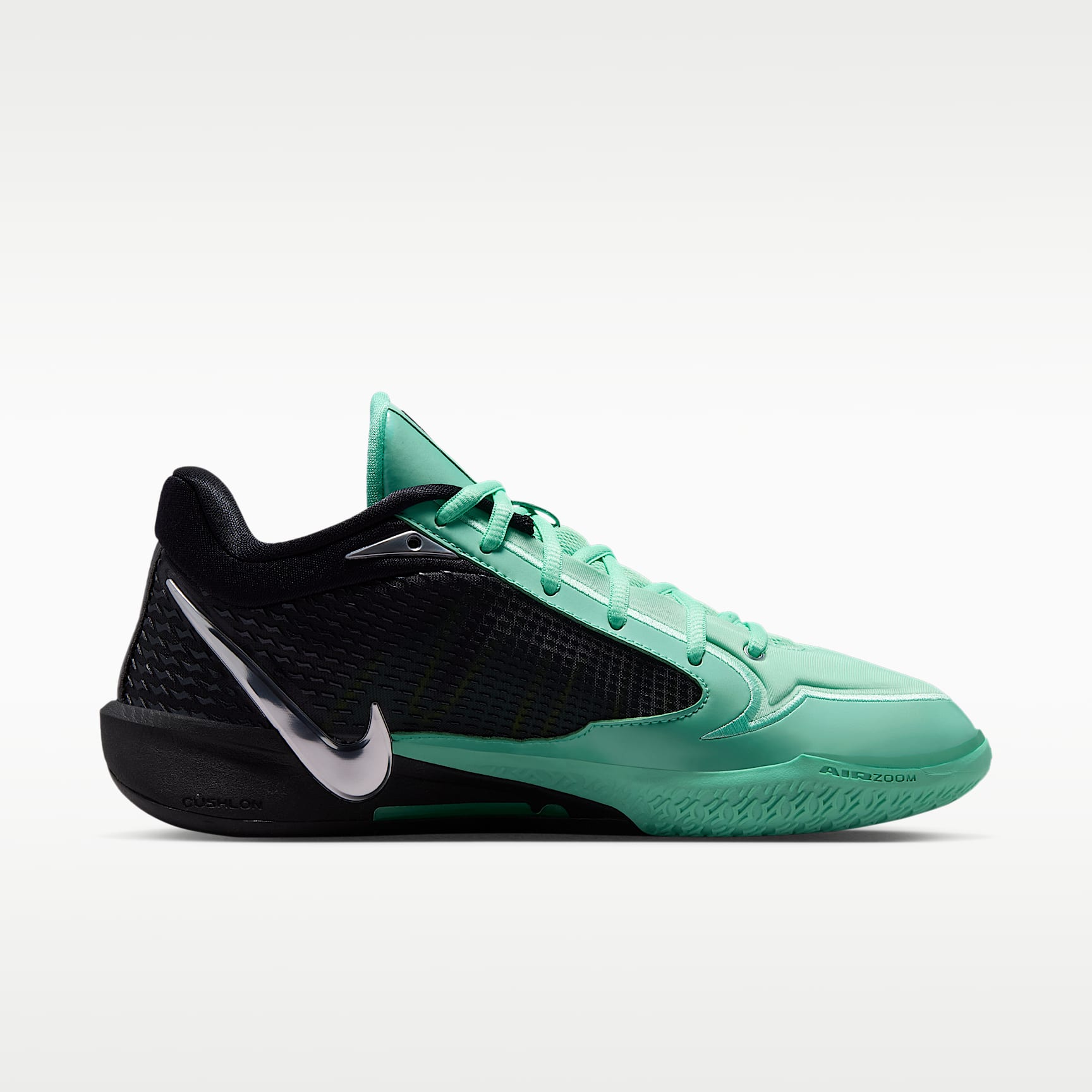 Sabrina 4 Basketballschuh – Green Glow/Schwarz/Metallic Silver