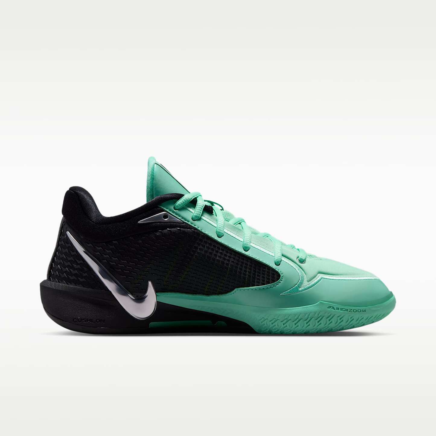 Sabrina 4 Basketballschuh – Green Glow/Schwarz/Metallic Silver