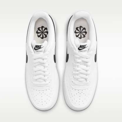 Nike Court Vision Low Next Nature Herrenschuh – Weiß/Weiß/Schwarz