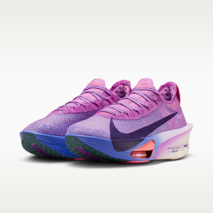 Nike Alphafly 3 Damen-Straßenlaufschuh für Wettkämpfe – Fuchsia Glow/Bright Violet/Sapphire/Purple Dynasty