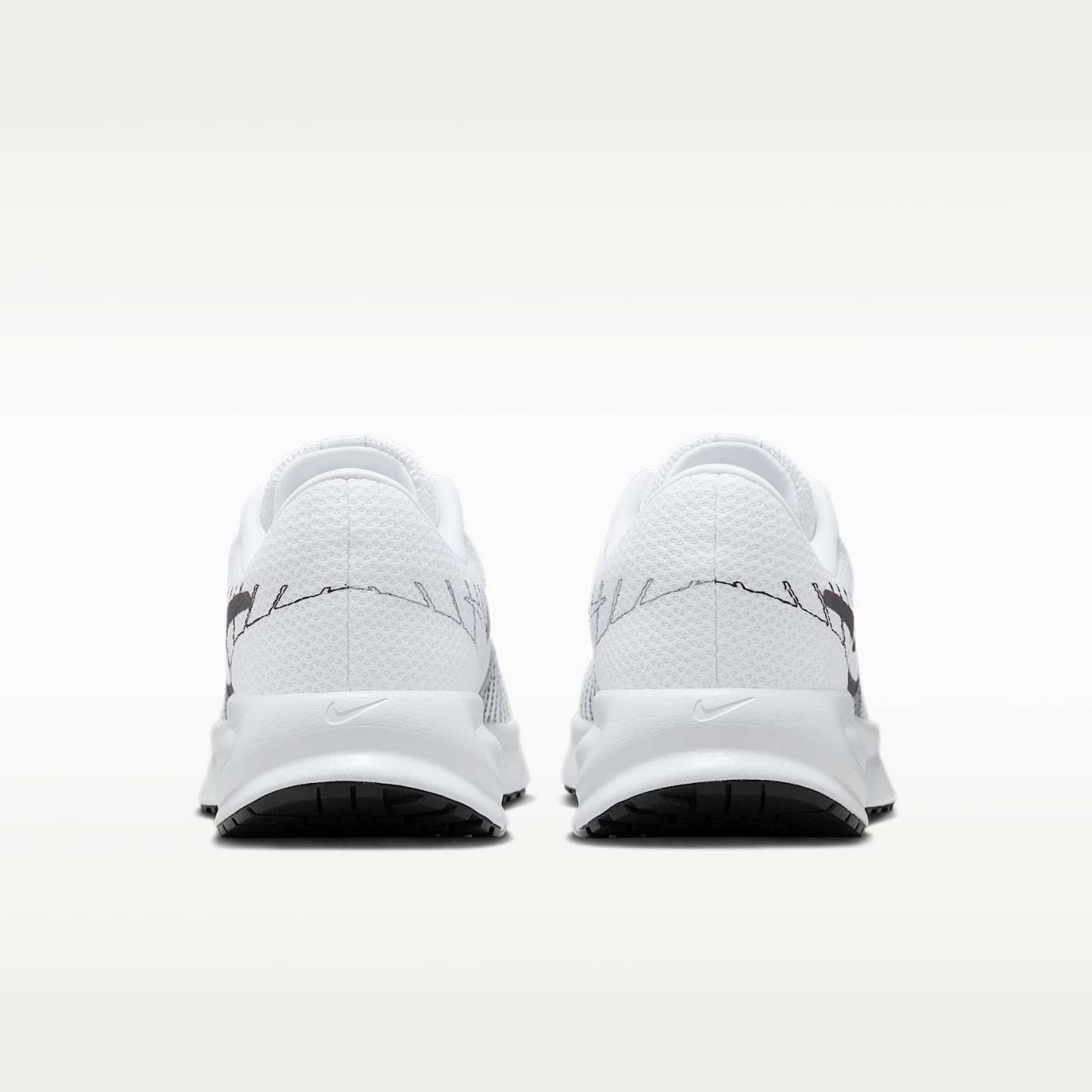 Nike Run Defy Straßenlaufschuh (Damen) – Weiß/Smoke Grey/Schwarz