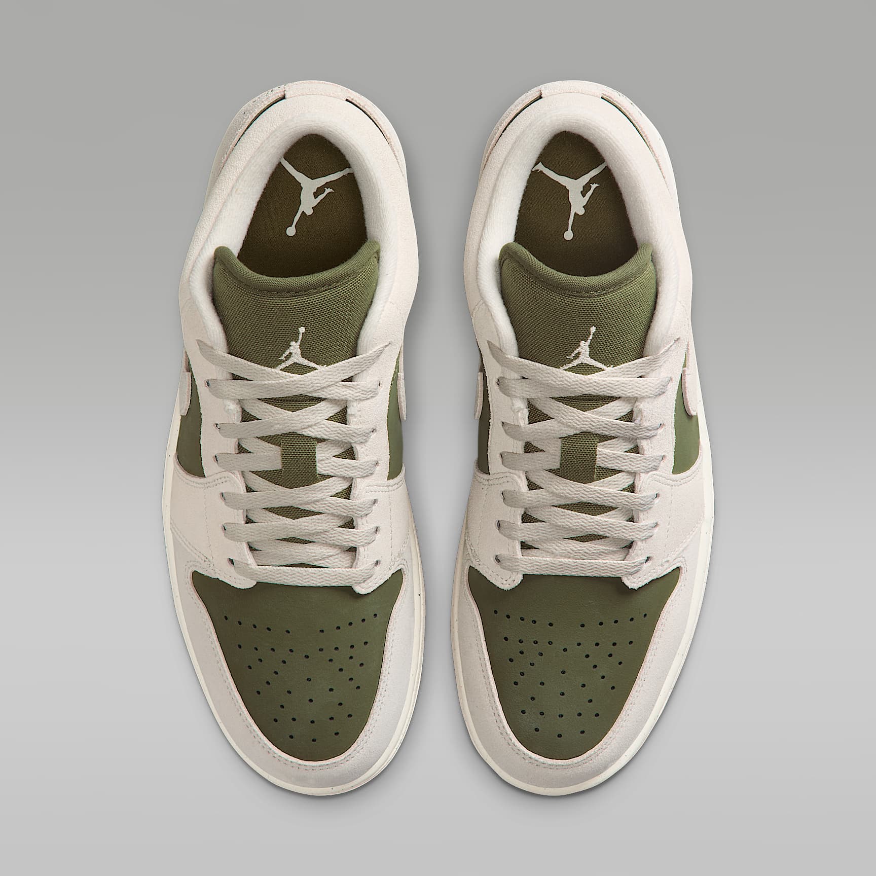 Air Jordan 1 Low SE Herrenschuh – Medium Olive/Sail/Light Orewood Brown