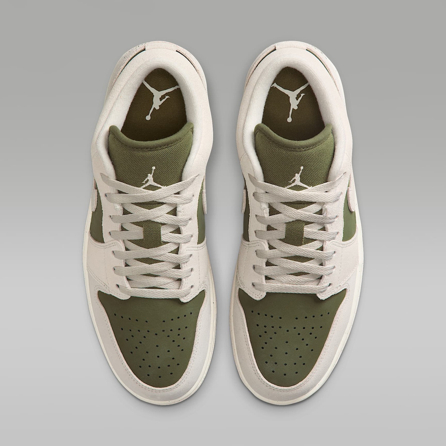 Air Jordan 1 Low SE Herrenschuh – Medium Olive/Sail/Light Orewood Brown