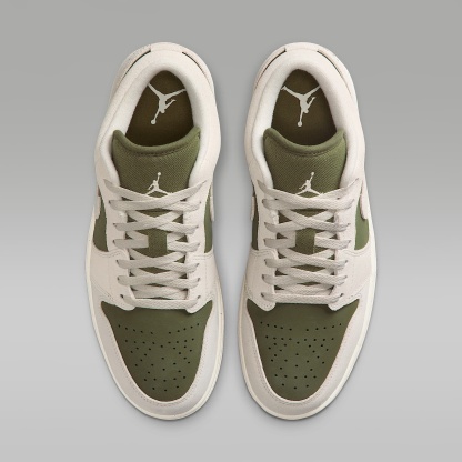 Air Jordan 1 Low SE Herrenschuh – Medium Olive/Sail/Light Orewood Brown