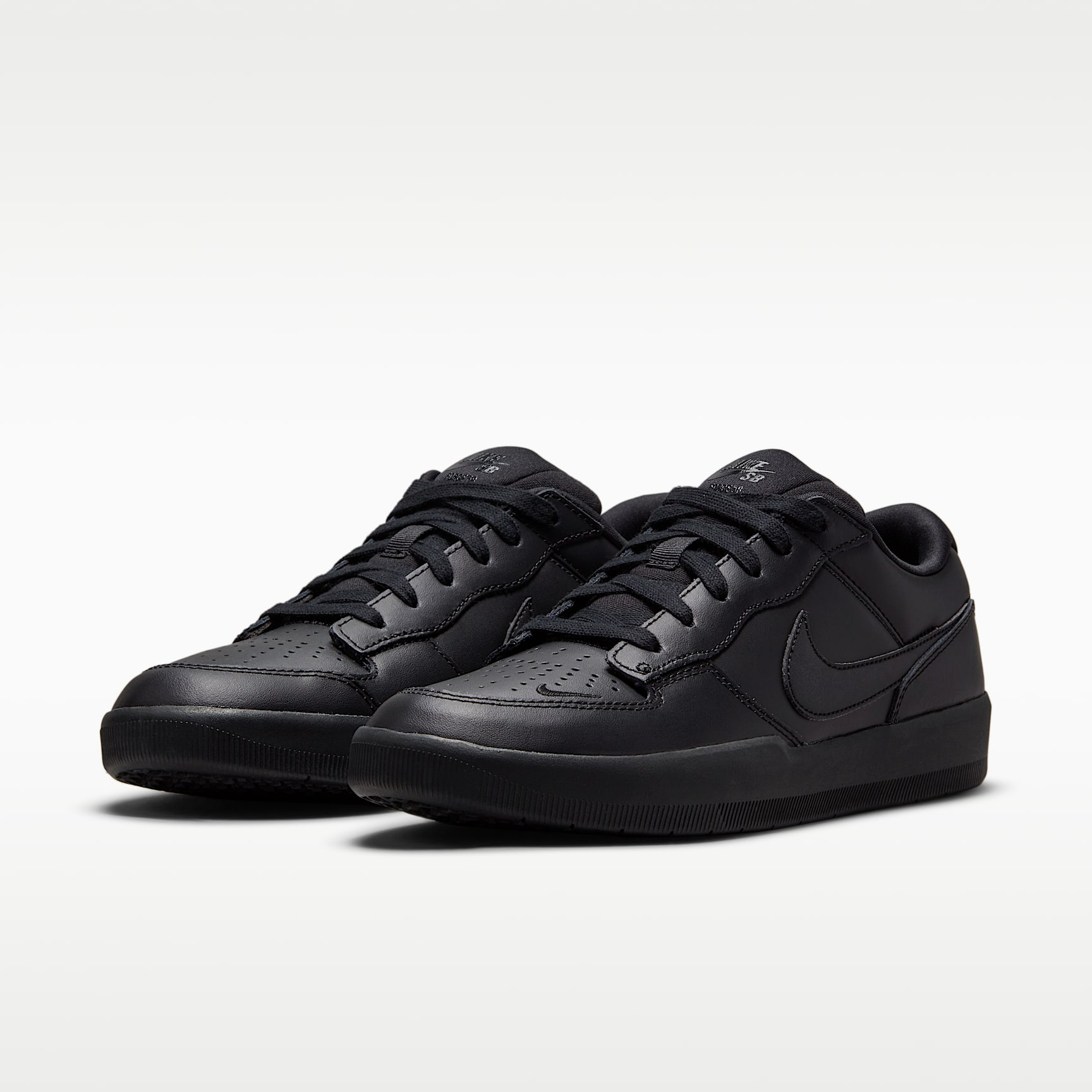 Nike SB Force 58 Premium Skateboard-Schuh – Schwarz/Schwarz/Schwarz/Schwarz