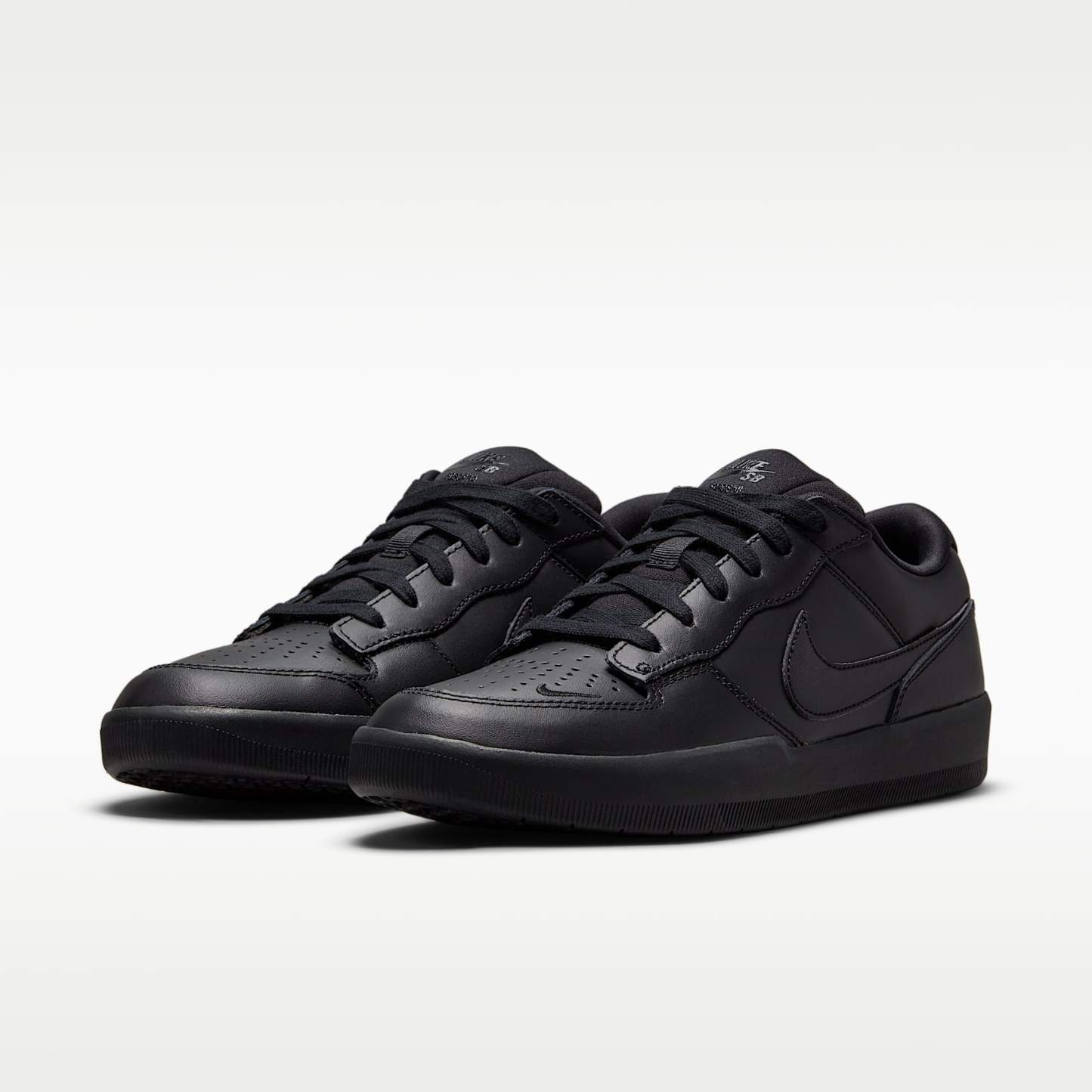 Nike SB Force 58 Premium Skateboard-Schuh – Schwarz/Schwarz/Schwarz/Schwarz