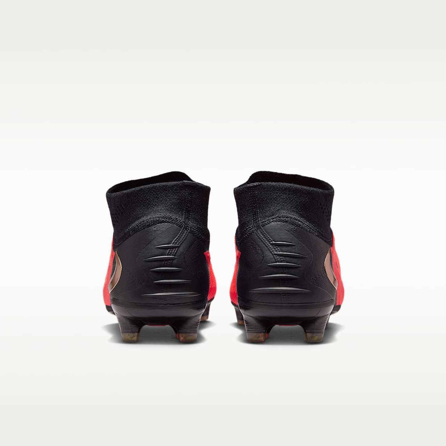 Nike Phantom 6 High Elite Fußballschuh für normalen Rasen – Bright Crimson/Bright Crimson/Schwarz