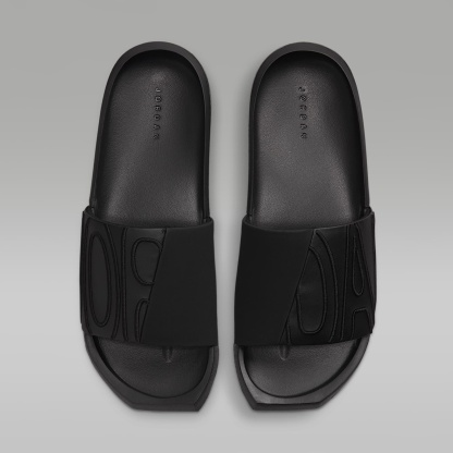 Jordan NOLA Damen-Slides – Schwarz/Schwarz/Schwarz