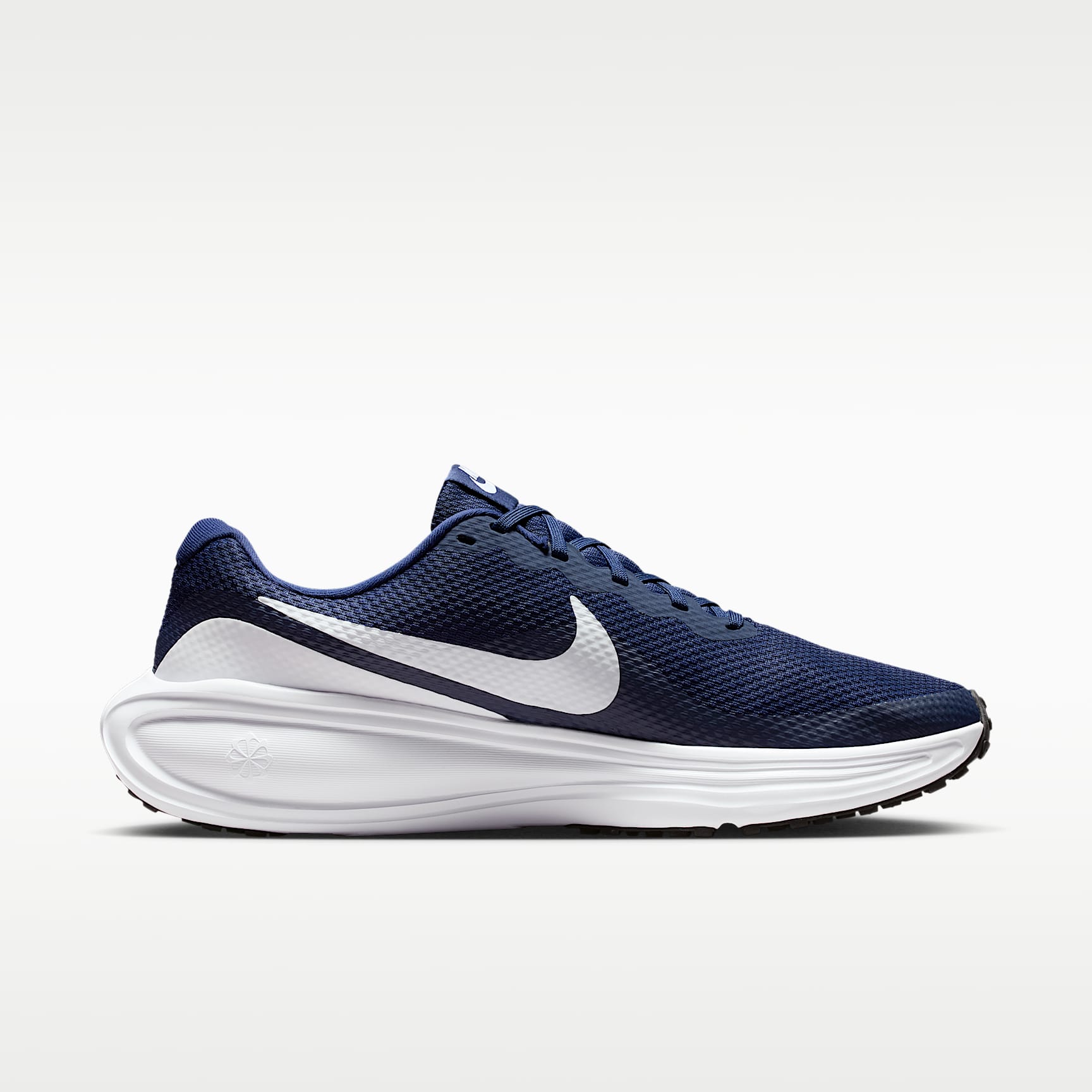Nike Revolution 8 Straßenlaufschuh (Herren) – Midnight Navy/Weiß/Schwarz/Pure Platinum
