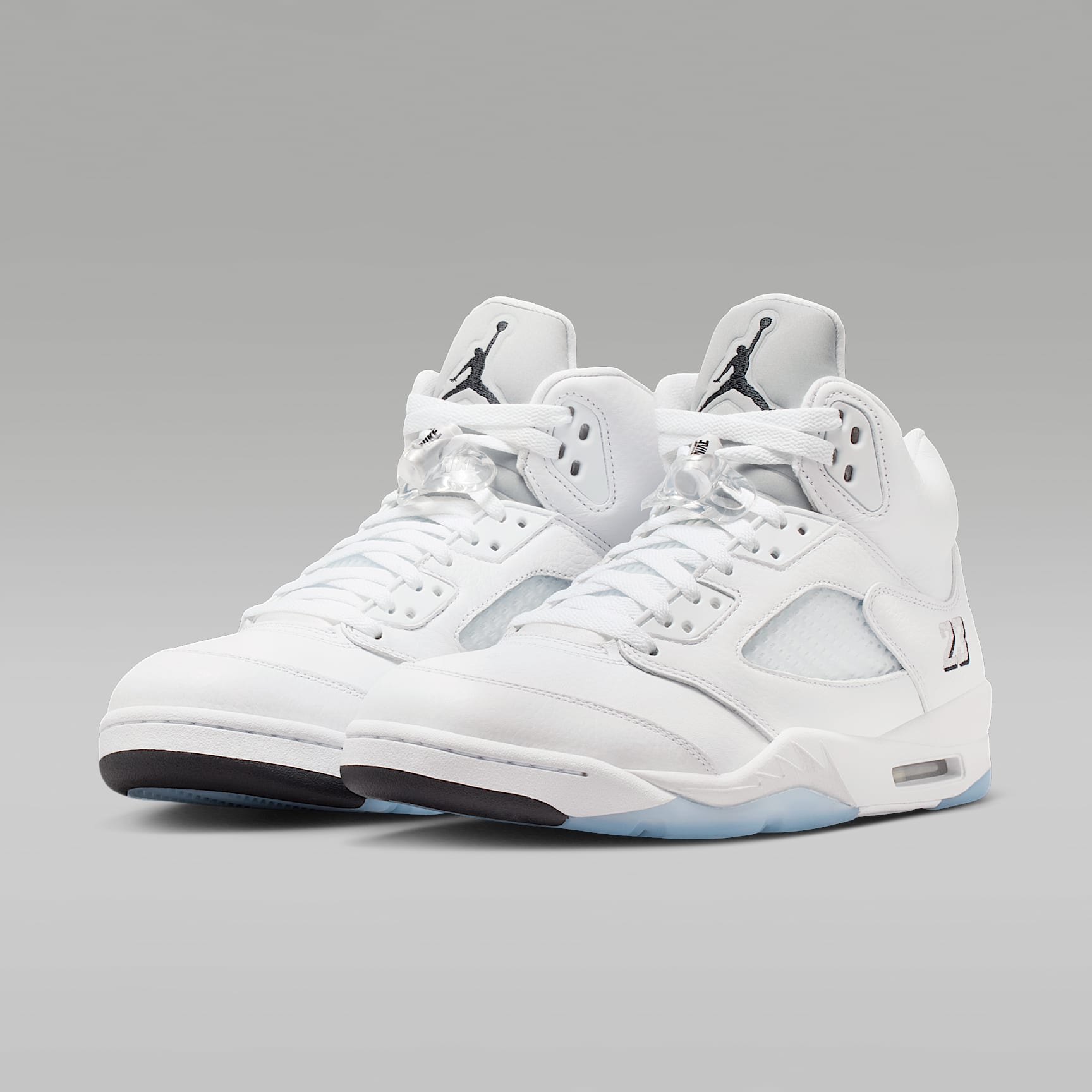Air Jordan 5 Retro OG "White Metallic" Schuh (Herren) – Weiß/Metallic Silver/Schwarz