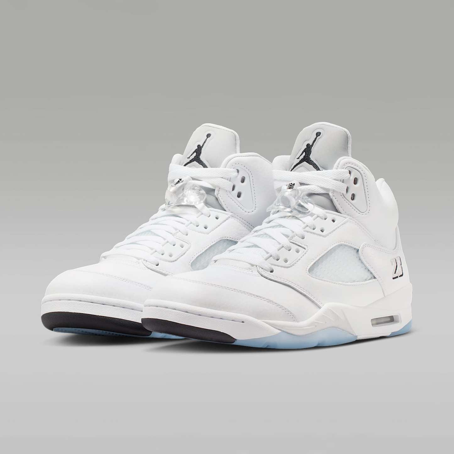 Air Jordan 5 Retro OG "White Metallic" Schuh (Herren) – Weiß/Metallic Silver/Schwarz