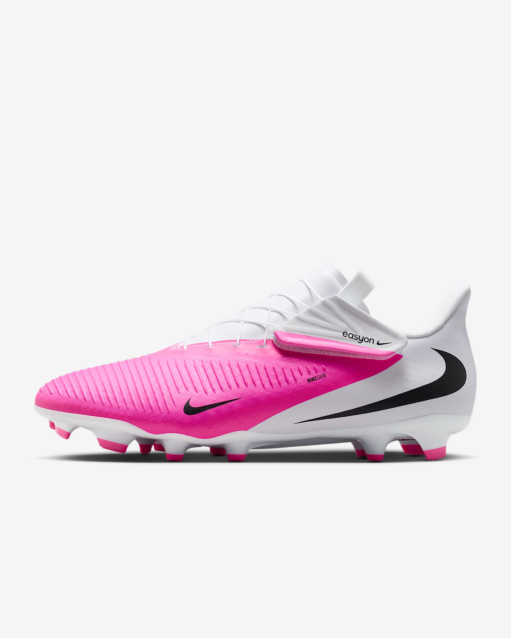 Nike Phantom 6 Low Academy EasyOn-Fußballschuh für verschiedene Böden – Multi-Color/Schwarz