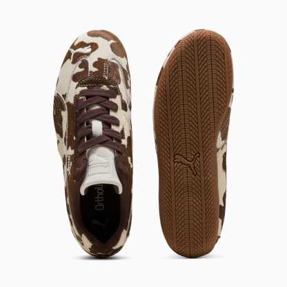 Speedcat Cow Print Sneakers Damen - Chocolate Brown-Gum
