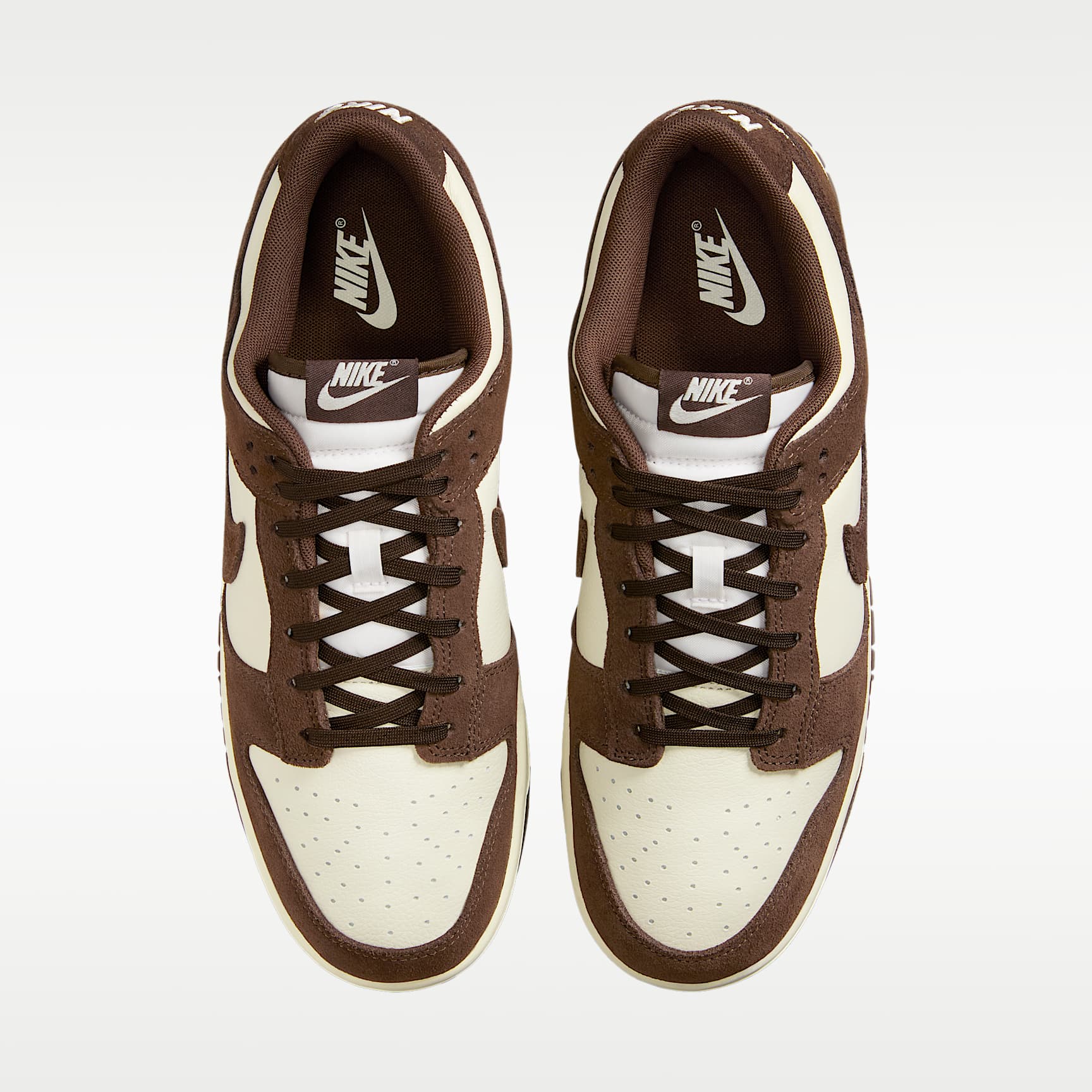 Nike Dunk Low Retro SE Leather/Suede Schuh (Herren) – Pale Ivory/Pale Ivory/Baroque Brown