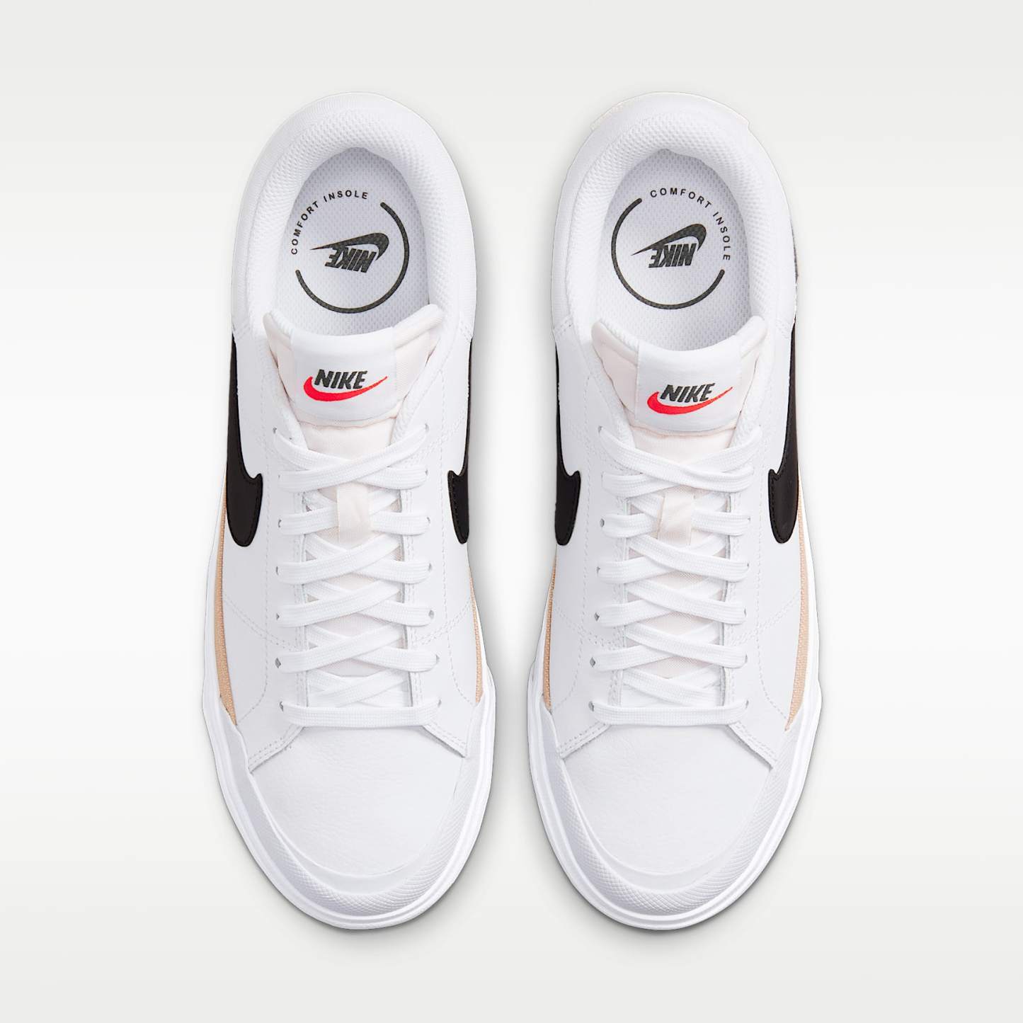 Nike Court Legacy Lift Damenschuh – Weiß/Hemp/Team Orange/Schwarz