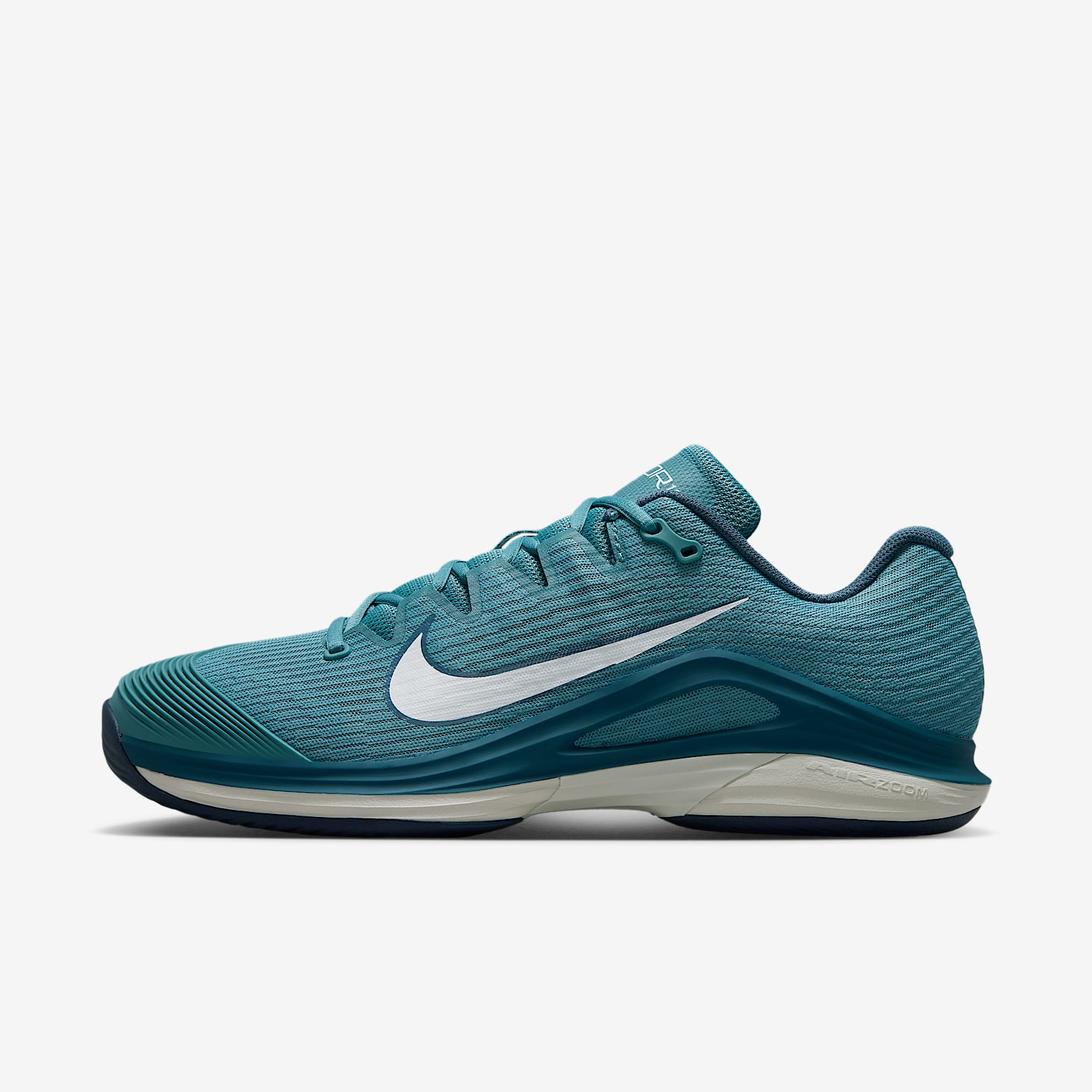 Nike Vapor 12 Tennisschuh für Hartplätze (Herren) – Smokey Blue/Light Bone/New Slate/Weiß
