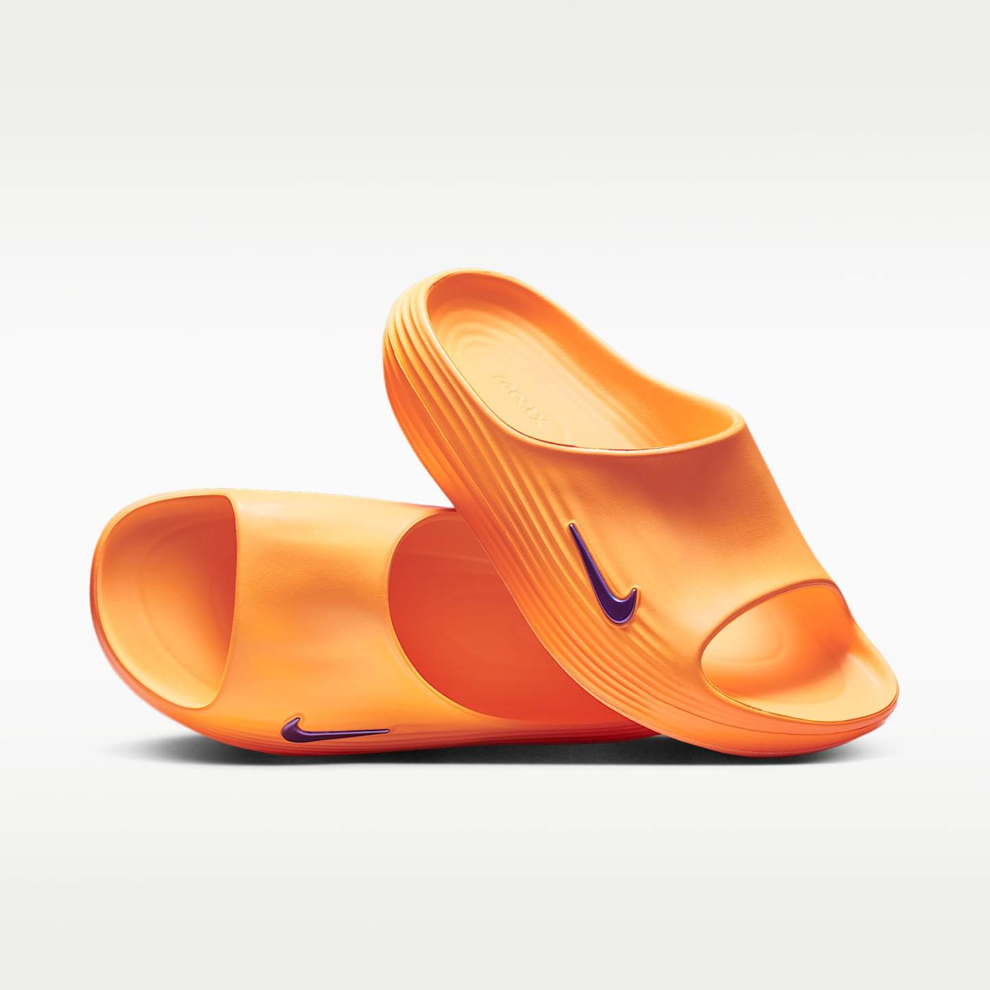 Nike ReactX Rejuven8 Slides (Herren) – Citron Pulse/Laser Orange/Volt Ice