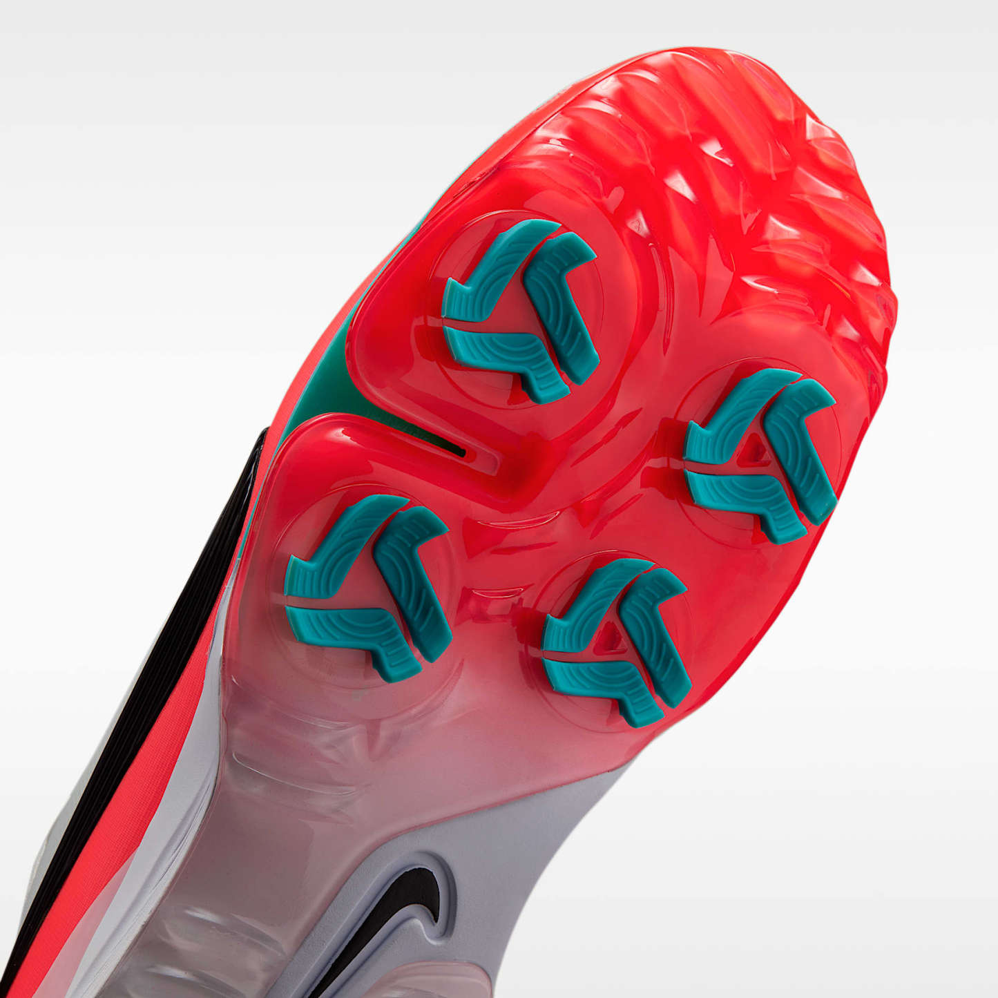 Nike NEXT% TOUR 3 Golfschuh – Summit White/Bright Crimson/Dusty Cactus/Schwarz