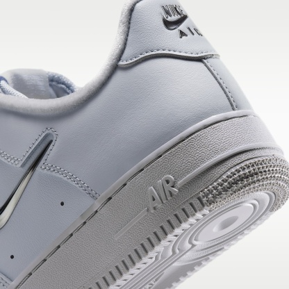 Nike Air Force 1 '07 Schuh (Damen) – Pure Platinum/Weiß/Metallic Silver