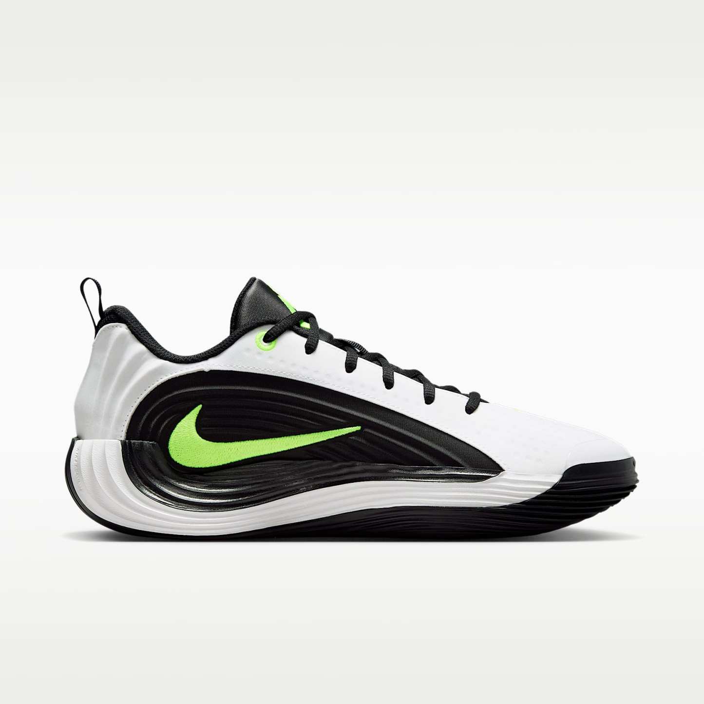 Giannis Immortality 5 Basketballschuh – Weiß/Schwarz/Volt