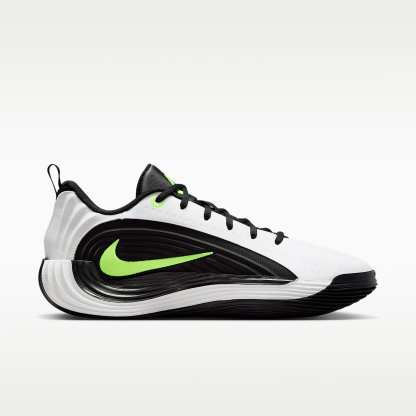 Giannis Immortality 5 Basketballschuh – Weiß/Schwarz/Volt