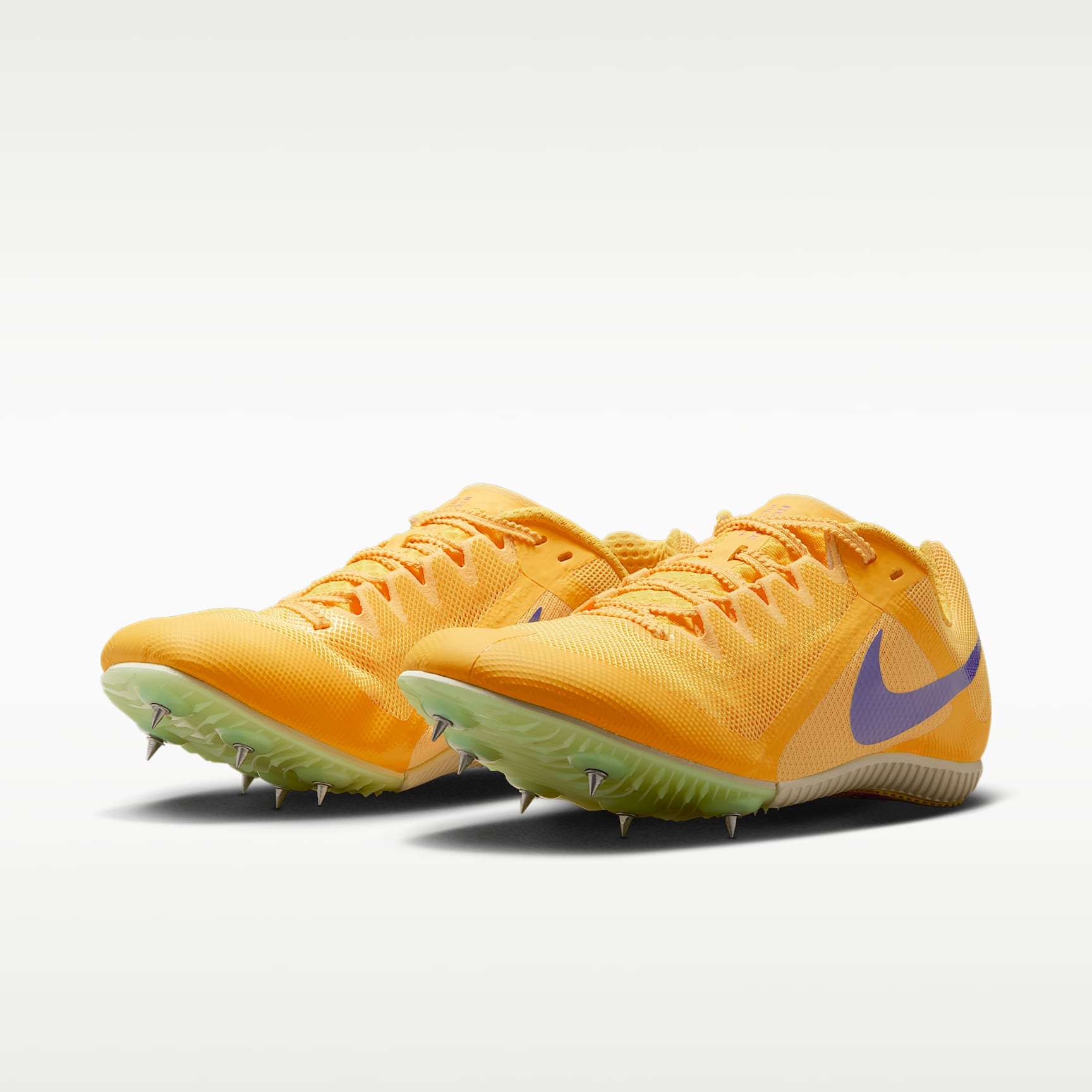 Nike Zoom Rival Multi Multievent-Leichtathletik-Spike – Citron Pulse/Volt Glow/Hyper Violet/Indigo Burst
