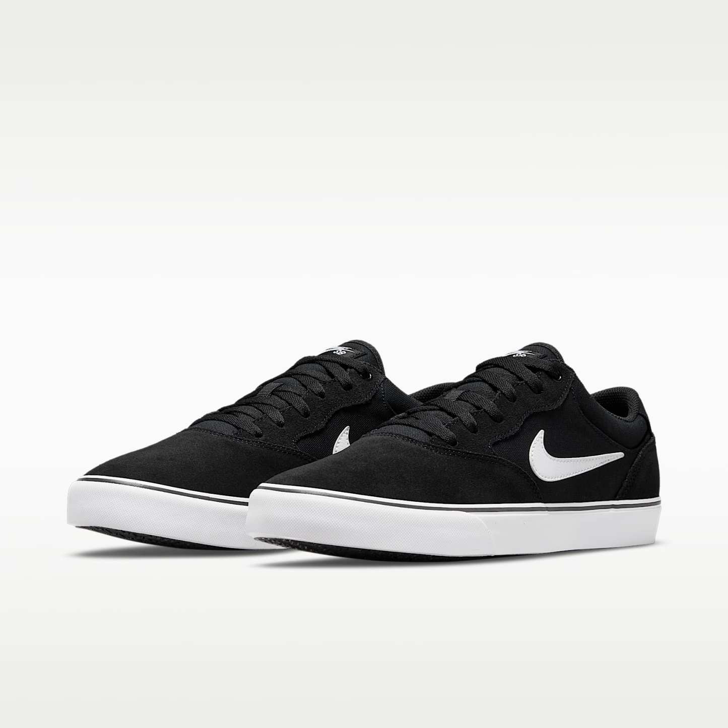 Nike SB Chron 2 Skateboardschuh – Schwarz/Schwarz/Weiß