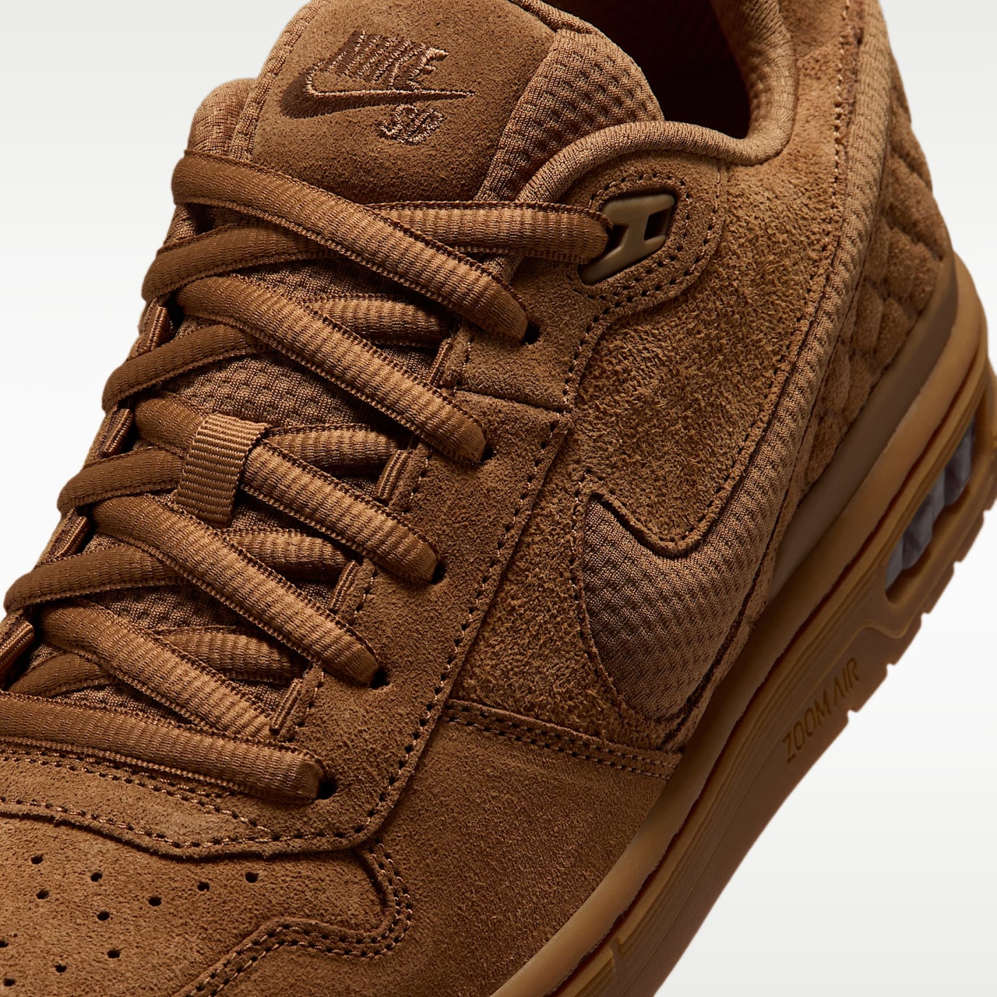 Nike SB Zoom Air Paul Rodriguez Low Skateboardschuh – Light British Tan/University Red/Schwarz/Light British Tan