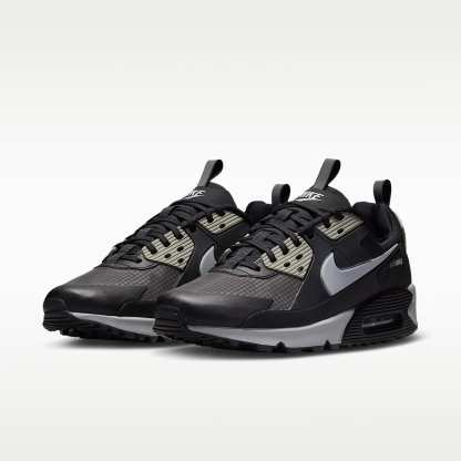 Nike Air Max 90 Drift Schuh (Herren) – Schwarz/Dark Stucco/Reflect Silver/Wolf Grey