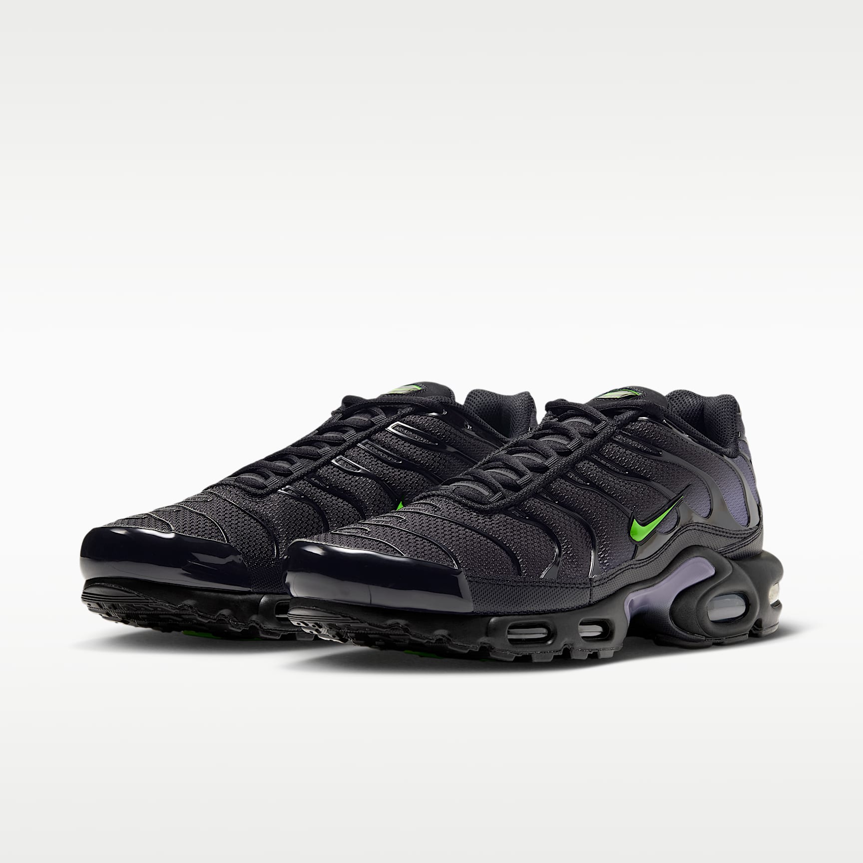 Nike Air Max Plus Schuh (Herren) – Schwarz/Canyon Purple/Electric Green