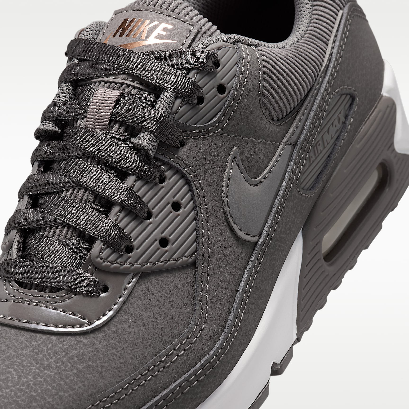Nike Air Max 90 Damenschuh – Cave Stone/Dark Beetroot/Summit White/Cave Stone