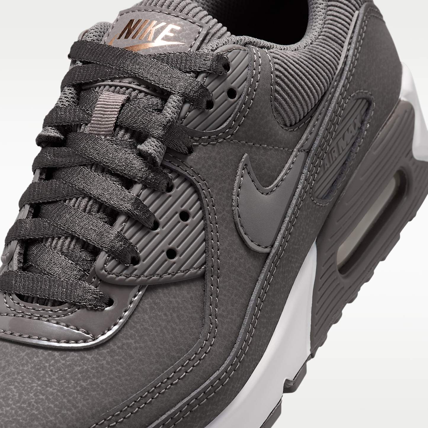 Nike Air Max 90 Damenschuh – Cave Stone/Dark Beetroot/Summit White/Cave Stone